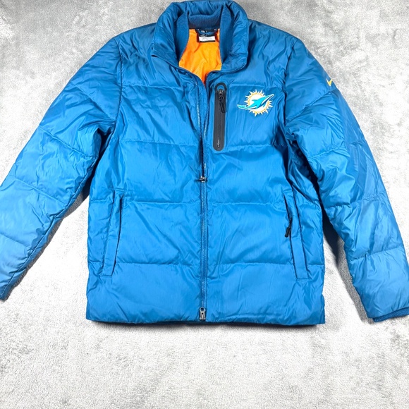 VTG 90s Miami Dolphins On Field Pro Player Jacket Pant Set M/L NFL Team Issue - Picture 1 of 16